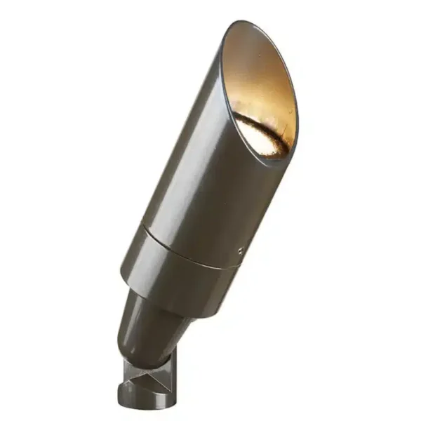 FX Luminaire MU Up Light Fixture Landscape Lighting, No Lamp, Bronze Finish (MU-NL-LS-BZ)