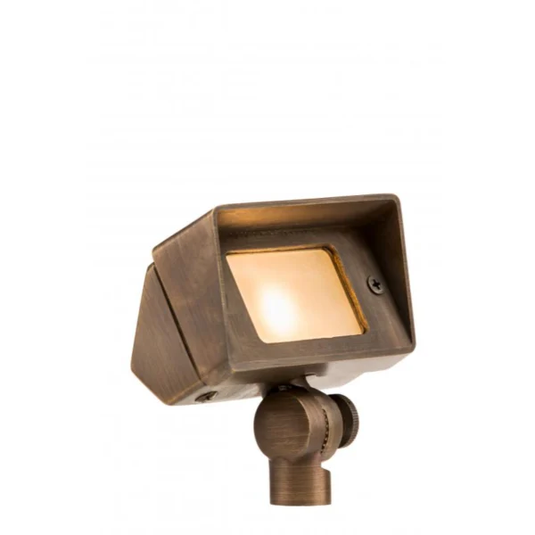 FX Luminaire C-WW Coastal Wall Wash Brass Housing Antique Bronze 2.4W LED (C-WW-LED-35W-AB)