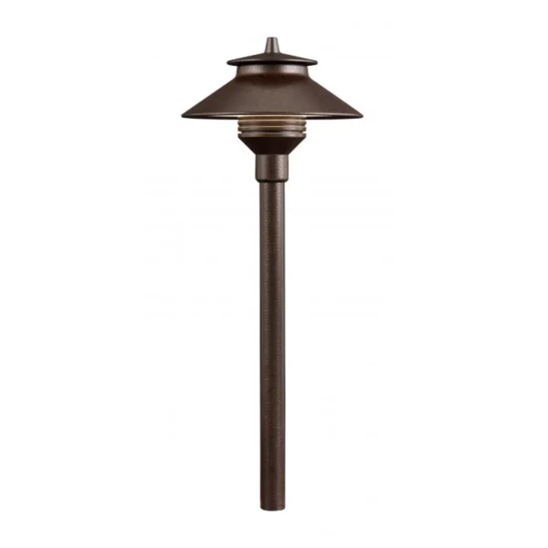 FX Luminaire PL Path Light 12 in. Riser Aluminum Bronze Finish 1.6W 2700K LED (PL-LED-20W-12R-BZ)