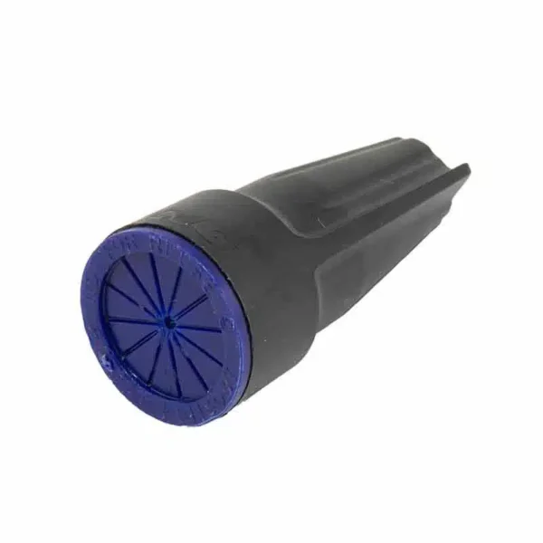 50 Count, #6-14 AWG Black/Blue Silicone-Filled Waterproof Wire Connectors (61335)