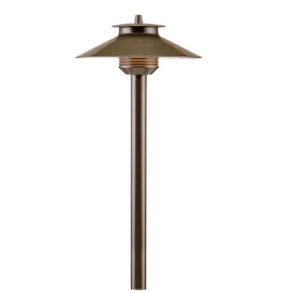 FX Luminaire DM 12" Aluminum Path Light Bronze 1.6W LED (DM-A-LED20W-12R-BZ)