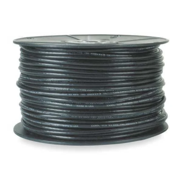 Regency Wire 250' Low Voltage Lighting Wire Black 12 Gauge 2 Conductor (122LV250)