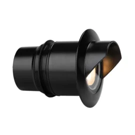 FX Luminaire Cora CN-51 4W MR16 2700K LED In-Grade Well Light Cowling, Black (CN-51-LED20WFL-CW-FB)