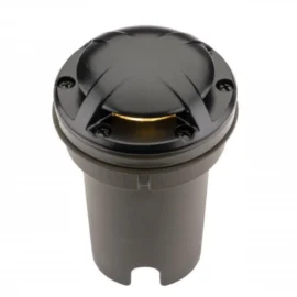 FX Luminaire FC 5W 2700K LED Ground Wash 360 Degree Flat Black Well Light SKU FC-LED35WFL-GW-360-FB