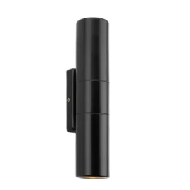 FX Luminaire ZW 3LED Up & Down Light Flat Black (ZW-ZD-3LED-UD-FB)
