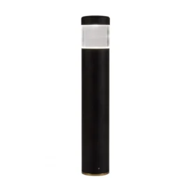 FX Luminaire PM Bollard Aluminum Flat Black Finish 4.2W 2700K LED — FXL dealer framing
